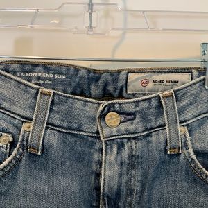 AG-ED DENIM 26R-run roomy-ex boyfriend slim